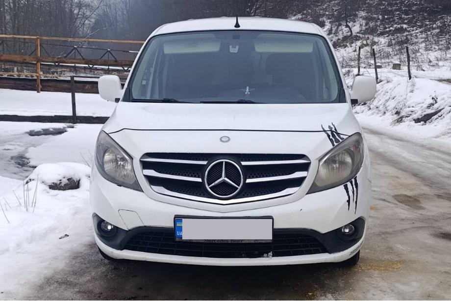 Mercedes Citan 2013-2021 Chrome Grille Covers (5 pcs, Stainless Steel) Photo 2