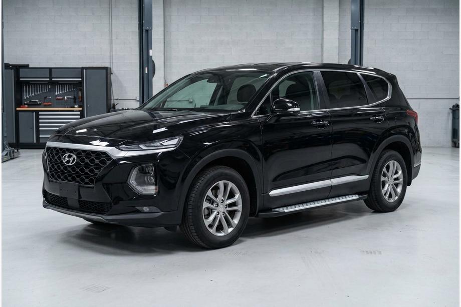 Hyundai Santa Fe 4 2018-2023 Side Steps Allmond Grey (2 pcs, Aluminum) Photo 1