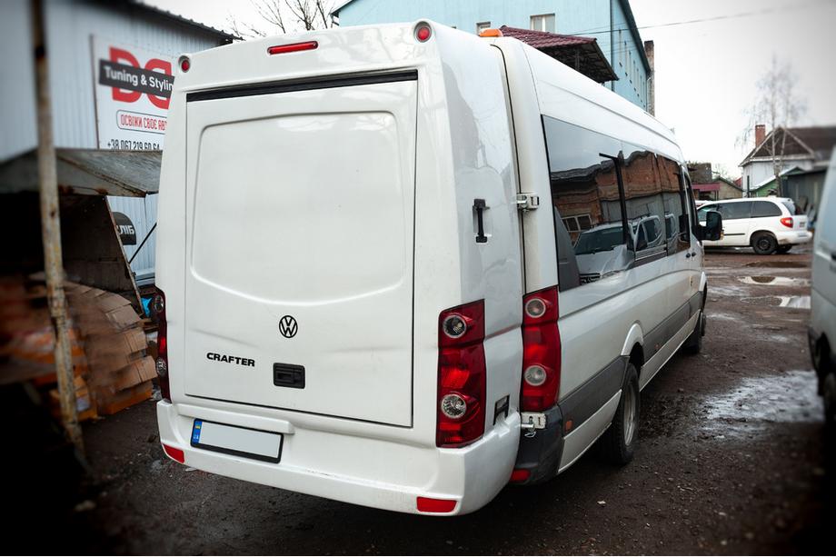 Volkswagen Crafter 2006-2016 Roof rack (primed for painting) Photo 1