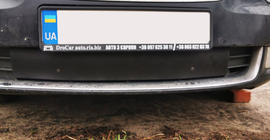 Skoda Superb 2009-2015 Winter grille cover (lower, 2008-2013) Glossy photo 4