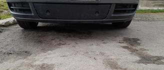 Volkswagen Touran 2003-2010 Lower Winter Grille, 2003-2006 Matte photo 2