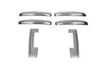 Renault Dokker 2013-2022 Chrome Door Handle Covers (4 pcs, Stainless Steel) photo 3