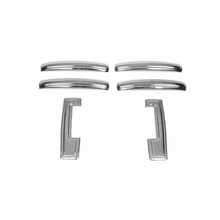 Chrome Door Handle Covers (4 pcs, Stainless Steel) photo 3