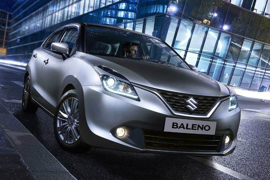 The second generation of the compact hatchback Suzuki Baleno