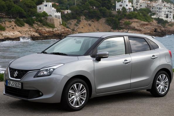 The second generation of the compact hatchback Suzuki Baleno