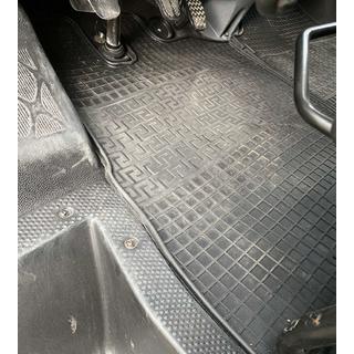 Rubber Floor Mats (2 pcs, Polytep) Fiat Ducato 1995-2006 photo 3