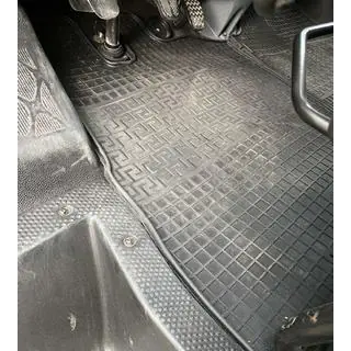 Rubber Floor Mats (2 pcs, Polytep) Peugeot Boxer 1994-2006 photo 3