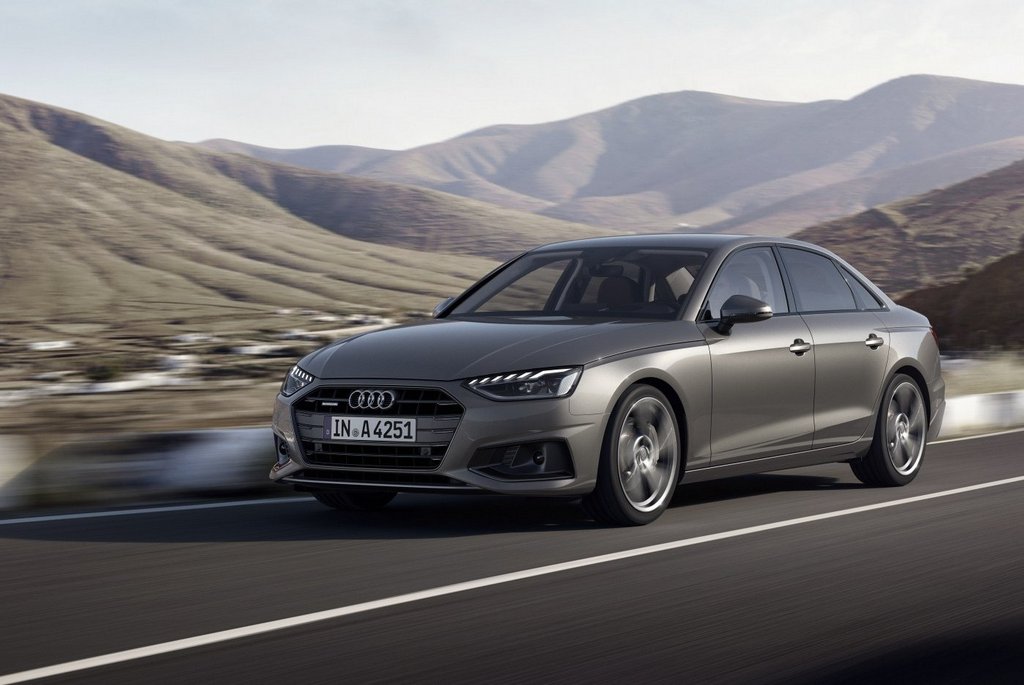 Overview of the midsize sedan Audi A4