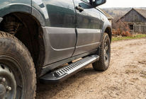 Chevrolet Niva 1998-2020 Side Steps Line (2 pcs, Aluminum) photo 1