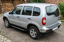 Chevrolet Niva 1998-2020 Side Steps Duru (2 pcs, Aluminum) photo 1