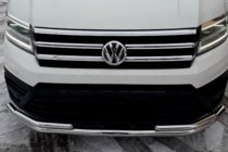 Volkswagen Crafter 2016- Front Bull Bar ST085 Stainless Steel photo 3