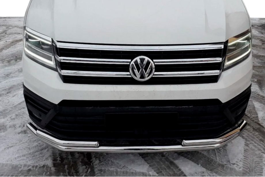 Volkswagen Crafter 2016- Front Bull Bar ST085 Stainless Steel Image