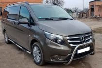 Mercedes Vito/V-class W447 2014- Bull Bar WT006 (Stainless Steel) photo 1