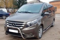 Mercedes Vito/V-class W447 2014- Bull Bar WT006 (Stainless Steel) photo 3