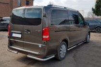 Mercedes Vito/V-class W447 2014- Rear Corner Guard AK003 (Stainless Steel) photo 3