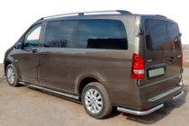 Mercedes Vito/V-class W447 2014- Rear Corner Guard AK003 (Stainless Steel) photo 1