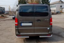 Mercedes Vito/V-class W447 2014- Rear Corner Guard AK003 (Stainless Steel) photo 2