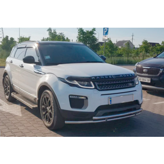 Front bumper guard ST014-1 (stainless steel) Range Rover Evoque 2012-2018 photo 2