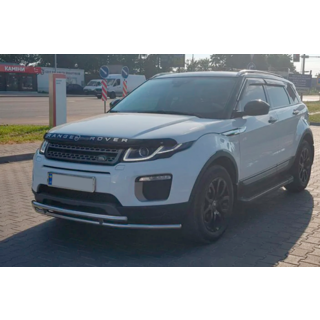 Front bumper guard ST014-1 (stainless steel) Range Rover Evoque 2012-2018 photo 3