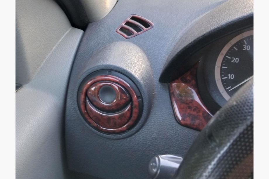 Renault Logan I 2005-2008 Dashboard Trim Covers (Meric, Turkey) Carbon Photo 8