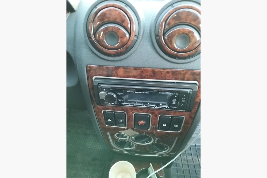 Renault Logan I 2005-2008 Dashboard Trim Covers (Meric, Turkey) Carbon Photo 7