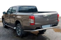 Fiat Fullback 2016- Rear Guard AK005 (Stainless Steel) photo 1