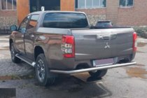 Fiat Fullback 2016- Rear Guard AK005 (Stainless Steel) photo 2