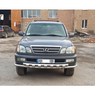 Front Bar ST015 (Stainless Steel) Lexus LX470 1998-2007 photo 4