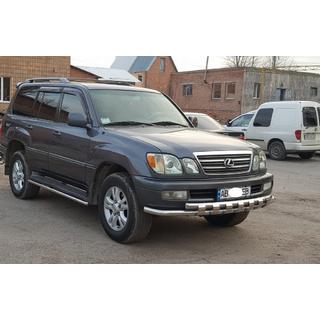 Front Bar ST015 (Stainless Steel) Lexus LX470 1998-2007 photo 3