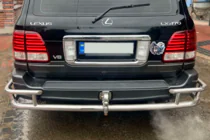 Lexus LX470 1998-2007 Rear Guard AK009-15 (Stainless Steel) photo 2