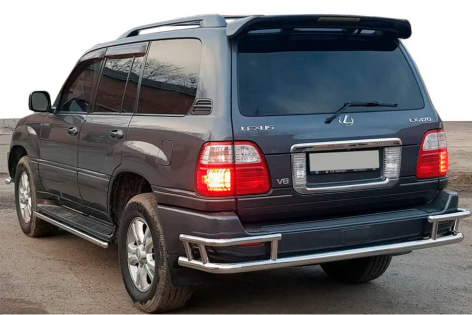 Lexus LX470 1998-2007 Rear Guard AK009-15 (Stainless Steel) Image