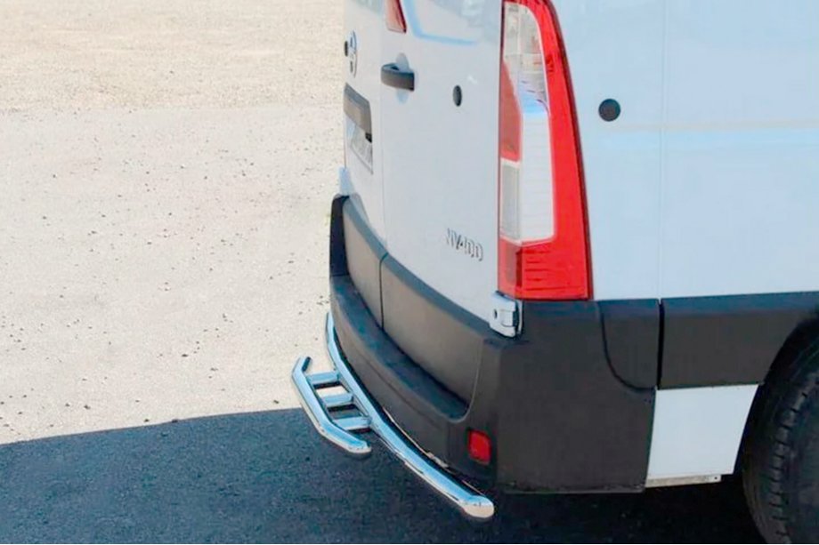 Renault Master 2011-2023 Rear Bar AK008 (Stainless Steel) Image