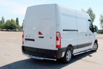 Opel Movano 2010-2021 Rear Bar AK008 (Stainless Steel) photo 4