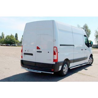 Rear Bar AK008 (Stainless Steel) Opel Movano 2010-2021 photo 4