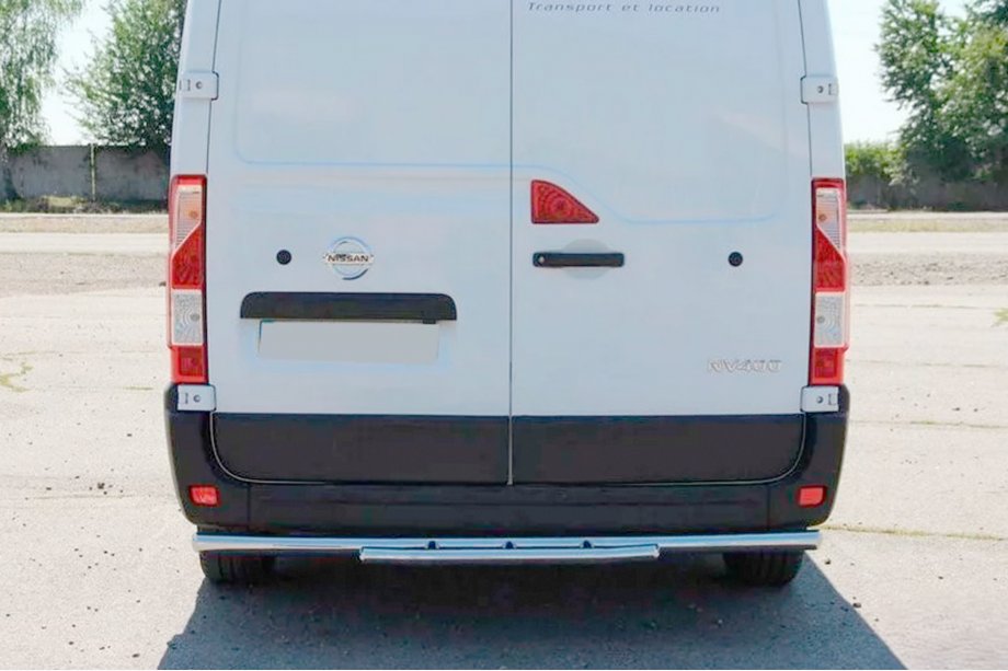 Nissan NV400 2010-2024 Rear Bar AK008 (Stainless Steel) Photo 3