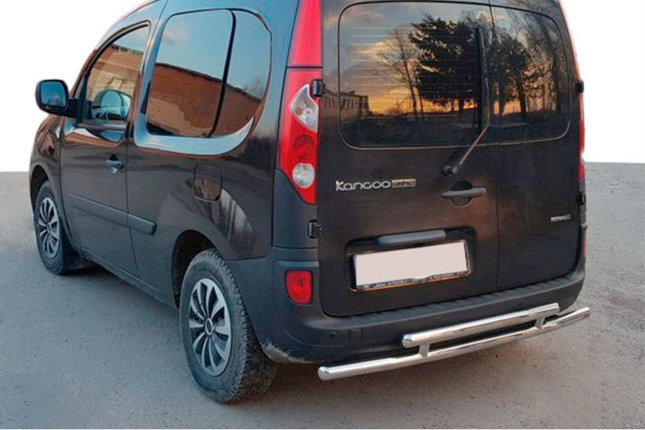 Renault Kangoo 2008–2020 Rear Bar AK002-2 (Stainless Steel) Image