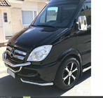 Mercedes Sprinter W906 2006–2018 Bull Bar OM3-2 (2013+, Stainless Steel) Upper photo 6