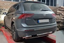 Volkswagen Tiguan 2016-2023 Rear Guard AK001-2 (Stainless Steel) photo 4