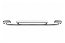 Volkswagen Tiguan 2016-2023 Rear Guard AK001-2 (Stainless Steel) photo 6