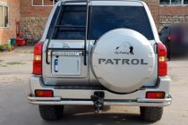 Nissan Patrol Y61 1997-2011 Rear Bar AK005-3 (Stainless Steel) photo 3