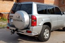 Nissan Patrol Y61 1997-2011 Rear Bar AK005-3 (Stainless Steel) photo 4