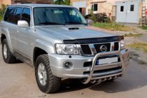 Nissan Patrol Y61 1997-2011 Bull Bar QT007 (Stainless Steel) photo 3