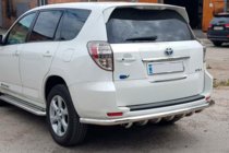 Toyota Rav 4 2006-2013 Rear protection bar AK005-15 (EV only, 2 pcs., stainless steel) photo 3