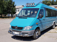Mercedes Sprinter W901/902/903/904/905 1995–2006 Front Bar ST015-2 (Stainless Steel) 2000-2006 photo 4