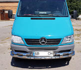 Mercedes Sprinter W901/902/903/904/905 1995–2006 Front Bar ST015-2 (Stainless Steel) 2000-2006 photo 5