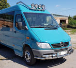 Mercedes Sprinter W901/902/903/904/905 1995–2006 Front Bar ST015-2 (Stainless Steel) 2000-2006 photo 6