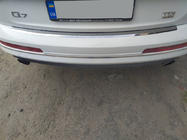 Audi Q7 2005-2015 Rear bumper protector Carmos stainless steel photo 1