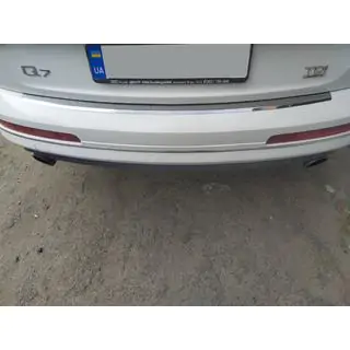 Rear bumper protector Carmos stainless steel