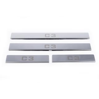 Chrome Door Sill Protectors (Carmos) photo 2
