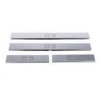Chrome Door Sill Protectors (Carmos) photo 2
